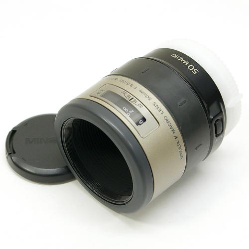 中古 ミノルタ V MACRO 50mm F3.5 ベクティス用 MINOLTA 【中古レンズ