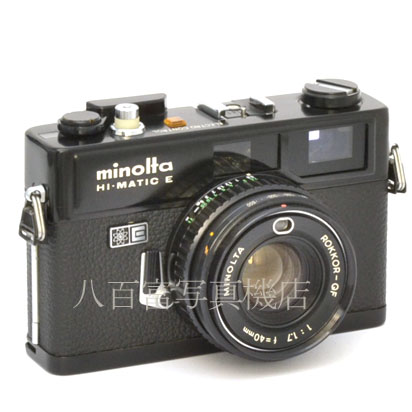 【中古】 ミノルタ ハイマチック E ブラック minolta HI-MATIC 中古フイルムカメラ 42580