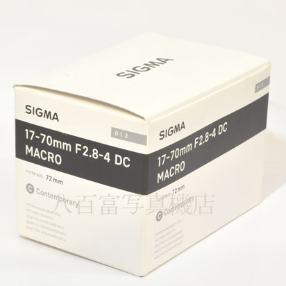 【中古】シグマ 17-70mm F2.8-4 DC MACRO HSM -Cont- ペンタックスKA用 SIGMA 中古レンズ 39308