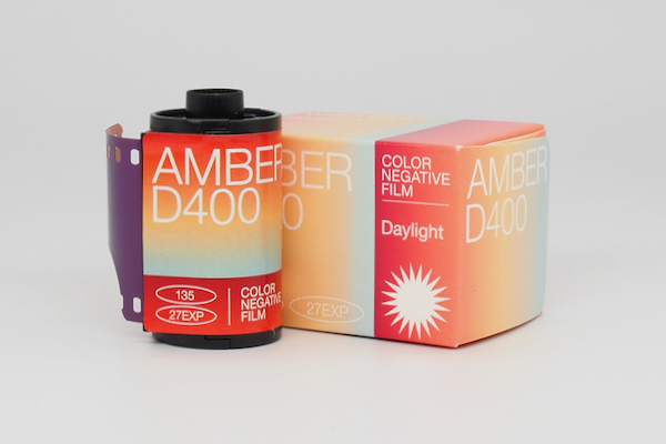 AMBER D400 27枚撮り [カラーフィルム] 　アンバー