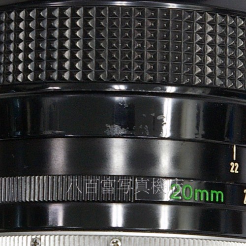 中古】 キャノン FD 20mm F2.8 S.S.C. (A) Canon 中古レンズ 中古】 キャノン FD 20mm F2.8 S.S.C. (A) Canon 中古レンズ
