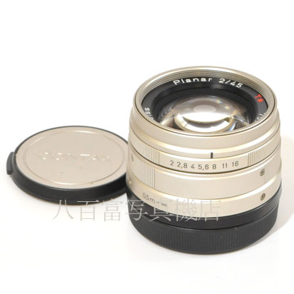 【中古】 コンタックス Planar T* 45mm F2 Gシリーズ用 CONTAX 中古レンズ　39322