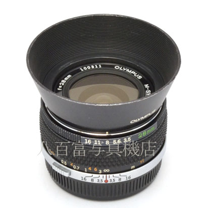 【中古】 オリンパス ズイコー 28mm F3.5 Mシステム OLYMPUS Zuiko 中古交換レンズ 44698