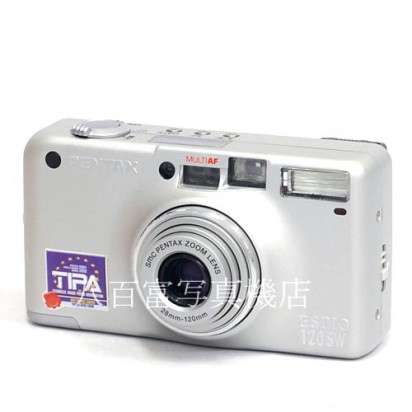 【中古】 ペンタックス ESPIO 120SW シルバー PENTAX 中古カメラ K3499