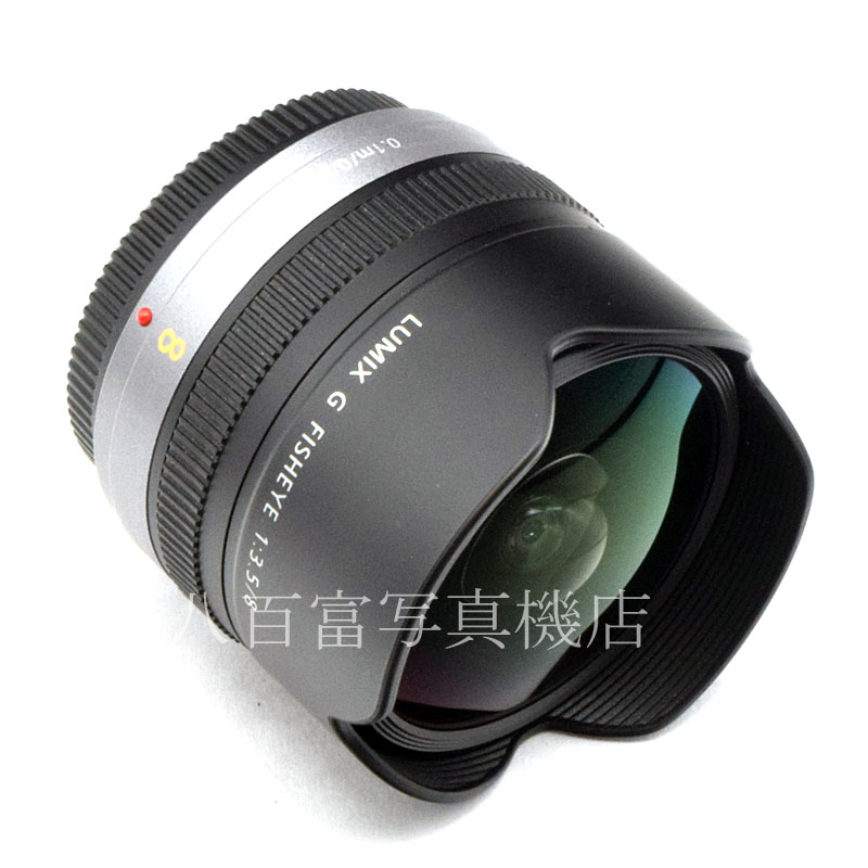 【中古】 パナソニック LUMIX G FISHEYE 8mm F3.5 Panasonic 中古交換レンズ 51692