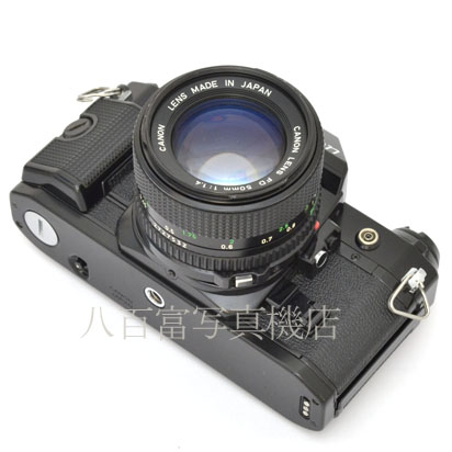 【中古】 キヤノン AE-1 プログラム ブラック NFD 50mm F1.4 セット Canon AE-1 PROGRAM 中古フイルムカメラ 38424
