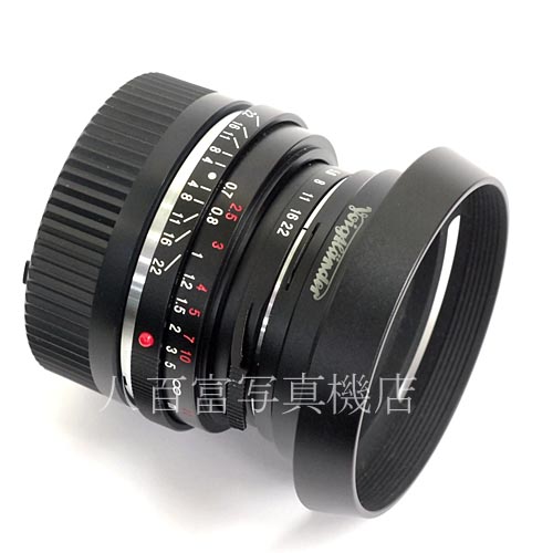 【中古】 フォクトレンダー COLOR SKOPAR 35mm F2.5 PII ライカMマウント カラースコパー 中古レンズ 39389