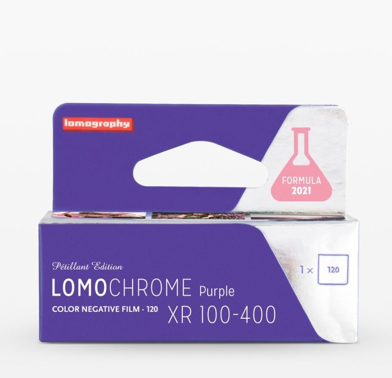ロモグラフィー 2021 LomoChrome Purple Pétillant 120 ISO 100–400