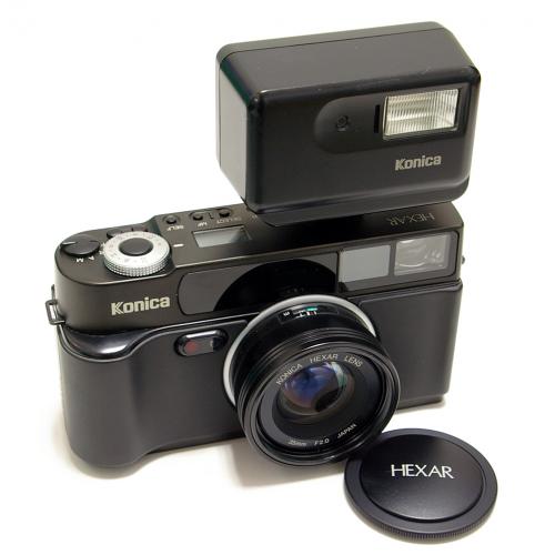 中古 コニカ ヘキサー デート ブラック HX-14 AUTO セット / KONICA HEXAR 【中古カメラ】|カメラのことなら八百富写真機店