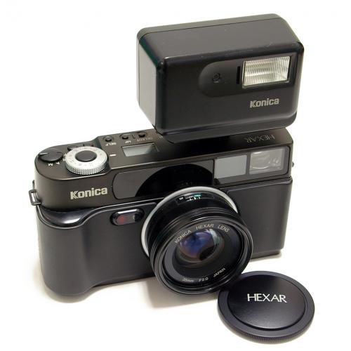 中古 コニカ ヘキサー デート ブラック HX-14 AUTO セット / KONICA HEXAR 【中古カメラ】