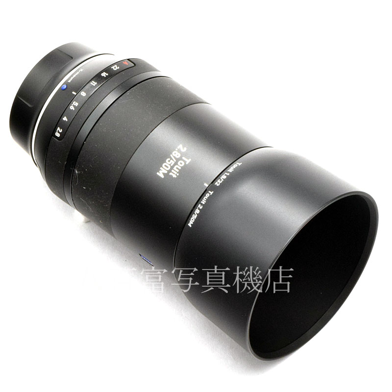 【中古】 カールツァイス Touit Makro Planar T*  50mm F2.8 フジXマウント CarlZeiss トゥイート マクロ プラナー 中古交換レンズ 51298