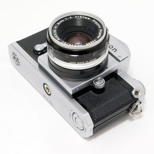 中古 ニコン F アイレベル シルバー 50mm F2 セット Nikon