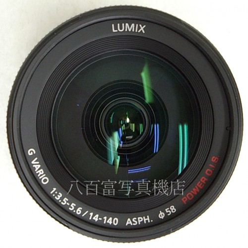 【中古】　パナソニック LUMIX G VARIO 14-140mm / F3.5-5.6 ASPH. / POWER O.I.S.　ブラック Panasonic 中古レンズ 28394