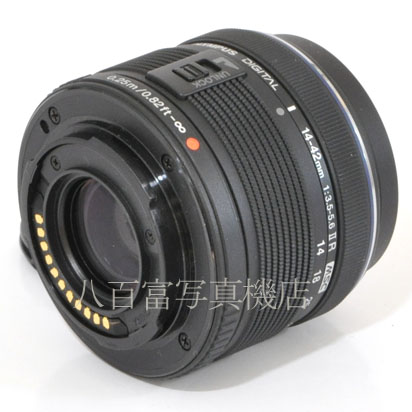 【中古】 オリンパス M.ZUIKO DIGITAL 14-42mm F3.5-5.6 II R MSC ブラック OLYMPUS 中古レンズ 39363