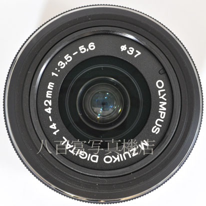 【中古】 オリンパス M.ZUIKO DIGITAL 14-42mm F3.5-5.6 II R MSC ブラック OLYMPUS 中古レンズ 39363