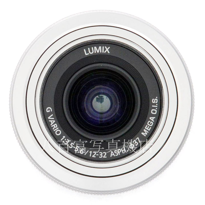 【中古】 パナソニック LUMIX G VARIO 12-32mm F3.5-5.6 ASPH. MEGA O.I.S. シルバー マイクロフォーサーズ用 Panasonic 中古交レンズ 48778