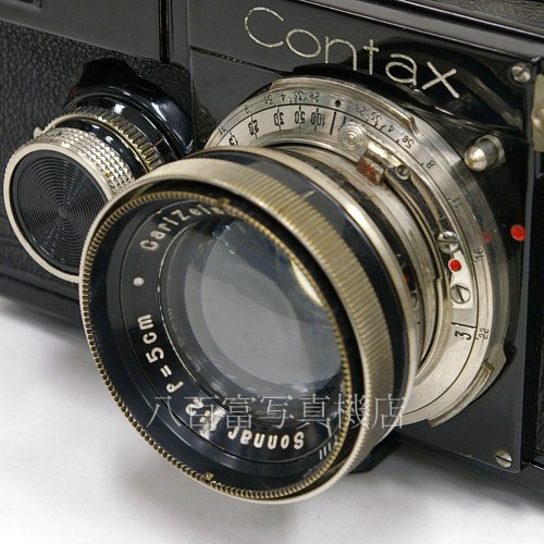 【中古】 CONTAX 型 Sonnar 5cm F2セット コンタックス 型 中古カメラ  21469