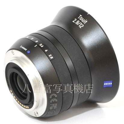 【中古】 カール ツァイス  トゥイート 12mm F2.8 フジXマウント用 Carl Zeiss Touit 中古レンズ 39464