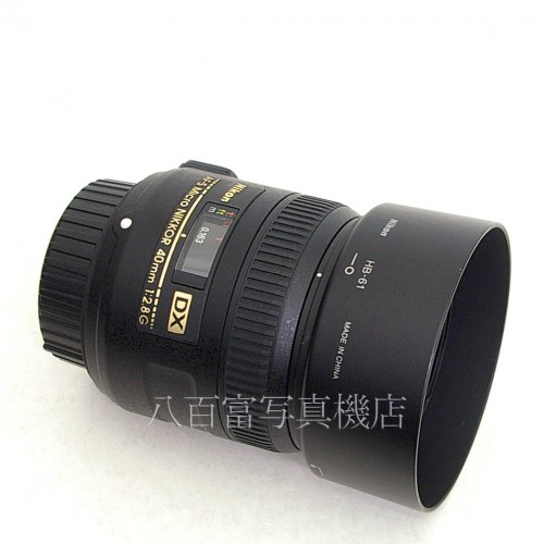 【中古】  ニコン AF-S DX Micro NIKKOR 40mm F2.8G Nikon マイクロニッコール 中古レンズ 28415