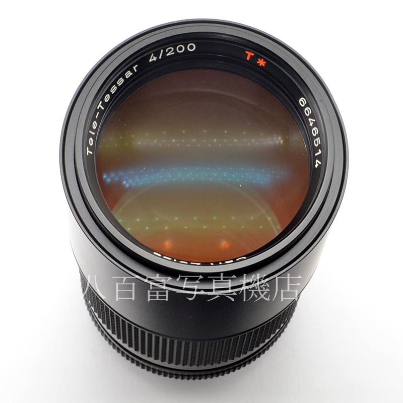 中古】 コンタックス Tele-Tessar T* 200mm F4 AE ジャーマニー (白
