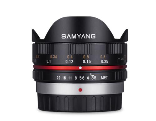 サムヤン 7.5mm F3.5 FISH-EYE ブラック [マイクロフォサーズ用] SAMYANG