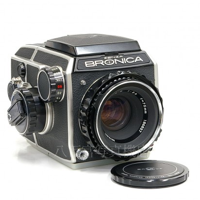【中古】 ゼンザ ブロニカ EC シルバー 75mm F2.8 セット ZENZA BRONICA 中古カメラ 23198