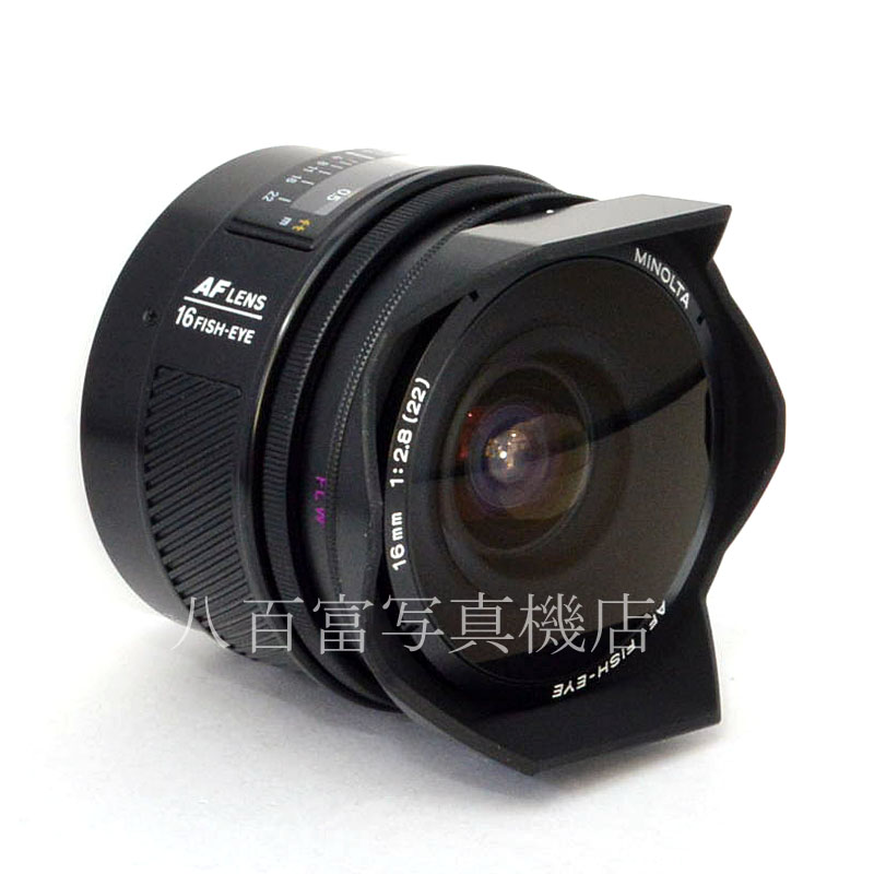 KONICA MINOLTA - 【中古】(ミノルタ) MINOLTA AF フィッシュアイ 16/2.8 Amazon.co.jp: Minolta AF レンズ 16mm F2.8 フィッシュアイ