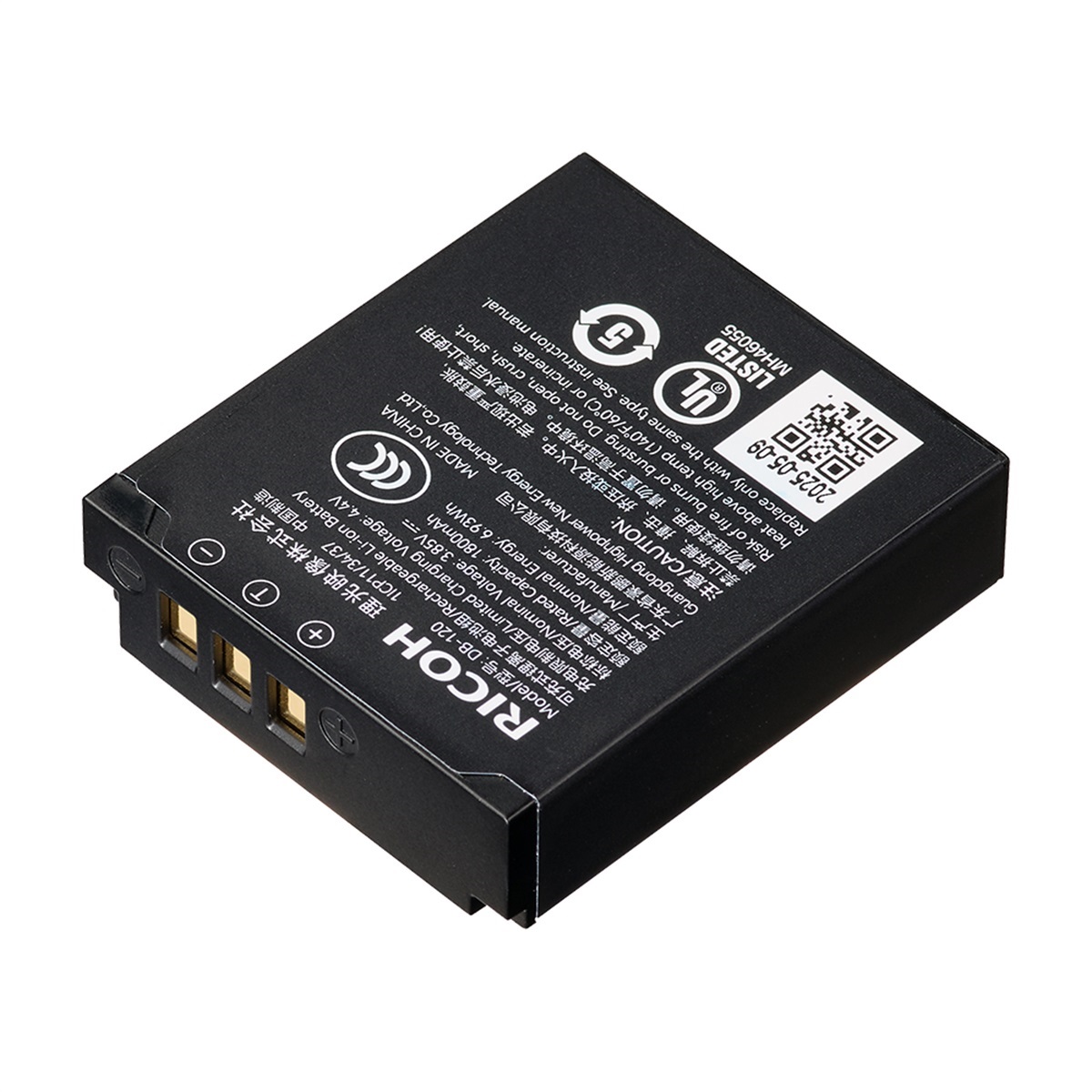 《新製品予約》 リコー DB-120 [リチャージャブルバッテリー] RICOH