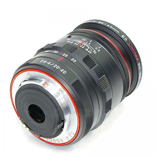 【中古】  ペンタックス HD DA 20-40mm F2.8-4 Limited DC WR ブラック PENTAX 17597