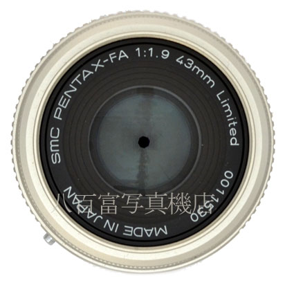 【中古】 smcペンタックス FA 43mm F1.9 Limited シルバー PENTAX 中古交換レンズ 44773