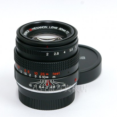 Konica M-hexanon 50mm F2 ヘキサノン Mマウント-