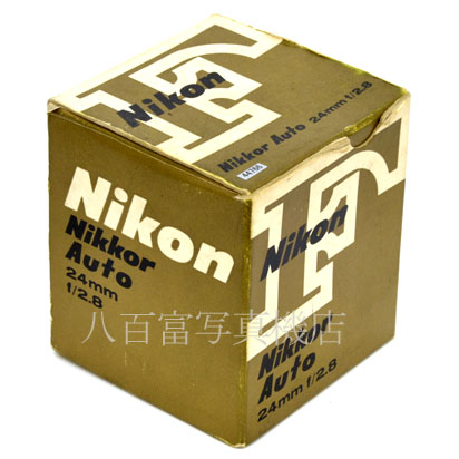 【中古】 ニコン Auto Nikkor 24mm F2.8 後期型 Nikon オートニッコール 中古交換レンズ 44766