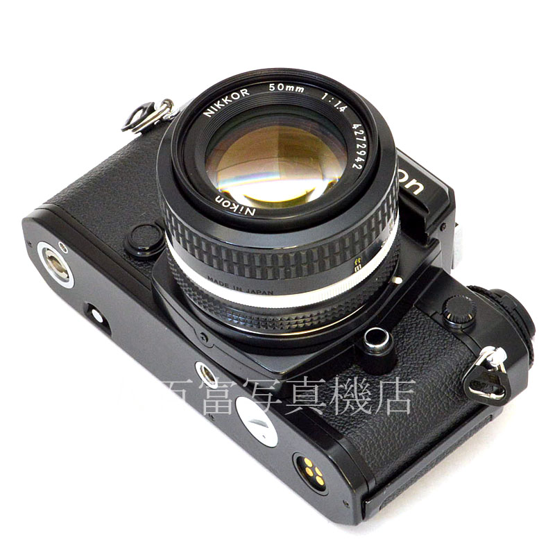 【中古】 ニコン FE ブラック 50mm F1.4セット Nikon 中古フイルムカメラ 45310