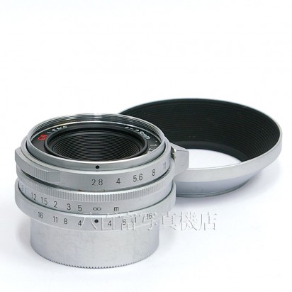 【中古】 リコー GRレンズ 28mm F2.8 ライカLマウント シルバー RICOH 中古レンズ 23293