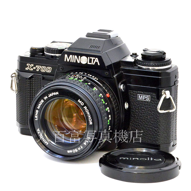 【中古】 ミノルタ NEW X-700 50mm F1.4 セット MINOLTA 中古フイルムカメラ 48861