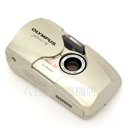 【中古】 オリンパス μ-II シャンパンゴールド OLYMPUS　ミュー II　中古フイルムカメラ 44774