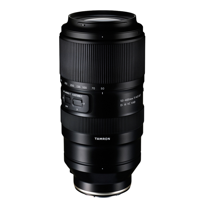 タムロン TAMRON 50-400mm F4.5-6.3 Di III VC VXD Model A067S / SONY-E / 超望遠ズームレンズ 35mmフルサイズ対応 ミラーレス専用 ソニーEマウント