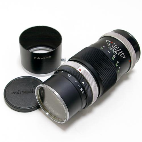 中古 ミノルタ ROKKOR TC 135mm F4 minolta 【中古レンズ】