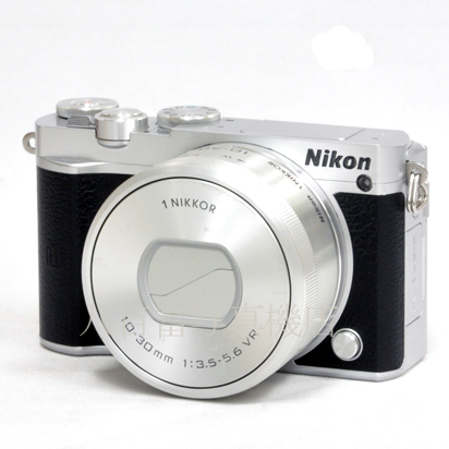 【中古】 ニコン Nikon 1 J5 VR 10-30mm F3.5-5.6 PD-ZOOMセット シルバー 中古デジタルカメラ 48759