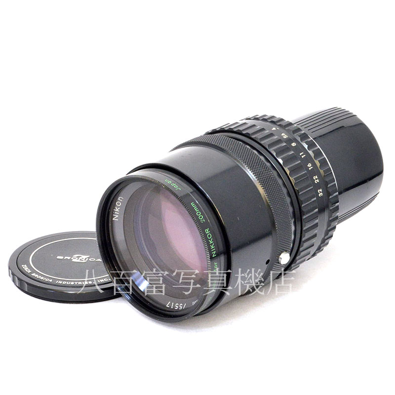 【中古】 ニコン Nikkor-P・C 200mm F4 ブロニカS2/EC用 Nikon BRONICA 中古交換レンズ 48908