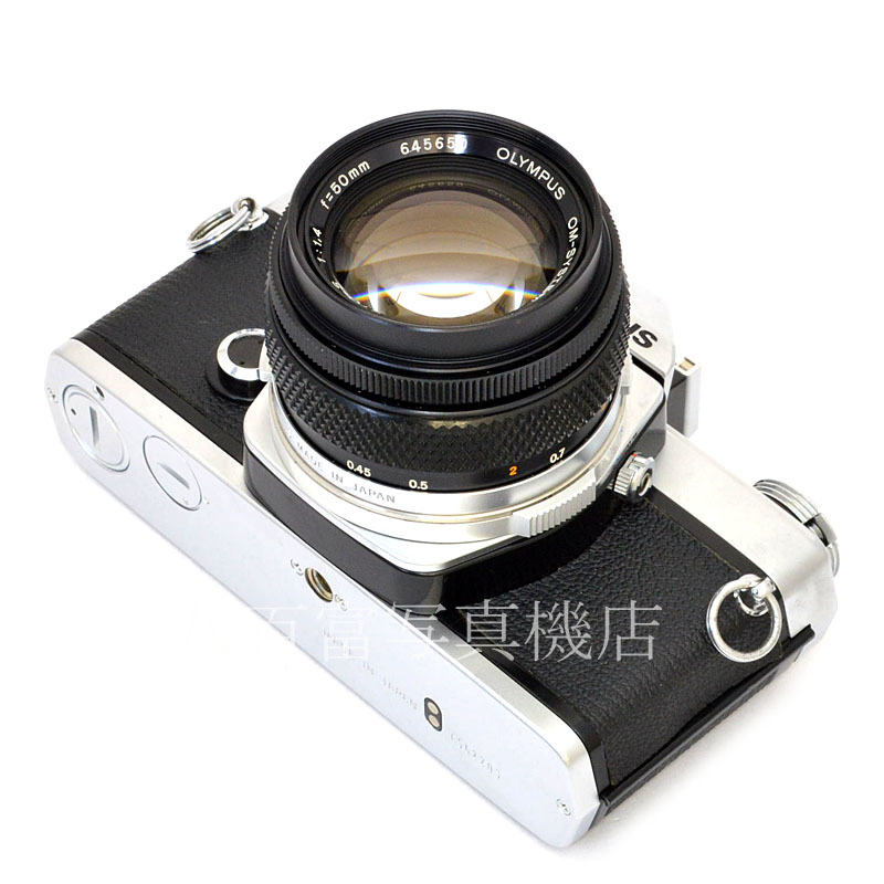 【中古】 オリンパス OM-1 MD シルバー 50mm F1.4 セット OLYMPUS 中古フイルムカメラ 48642