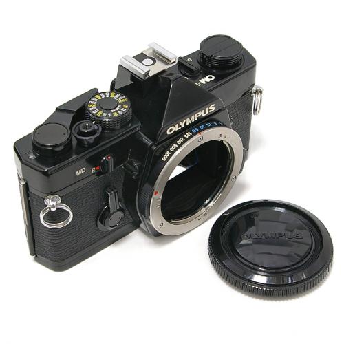 中古 オリンパス OM-1 MD ブラック ボディ OLYMPUS