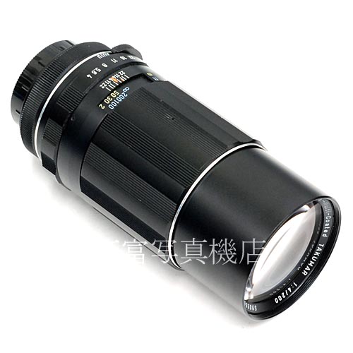  【中古】 アサヒペンタックス SMC Takumar 200mm F4 M42 PENTAX タクマー 中古レンズ 4800