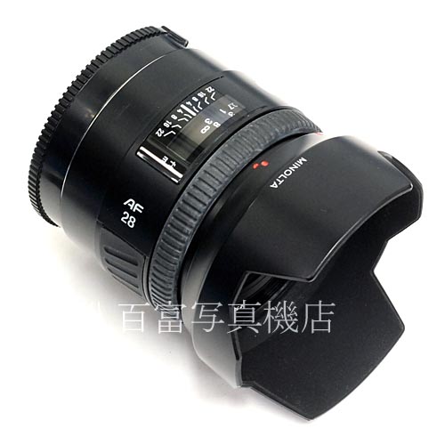 【中古】 ミノルタ AF 28mm F2 New αシリーズ MINOLTA 中古レンズ 39581