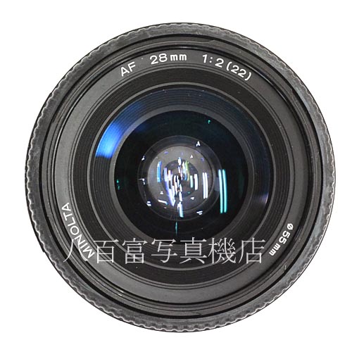 【中古】 ミノルタ AF 28mm F2 New αシリーズ MINOLTA 中古レンズ 39581