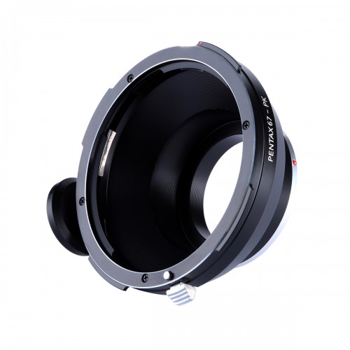 K&F Concept レンズマウントアダプター KF-P67K (ペンタックス67マウントレンズ → ペンタックスKマウント変換)