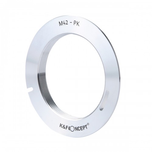 K&F Concept レンズマウントアダプター KF-42K (M42マウントレンズ → ペンタックスKマウント変換)近接撮影専用