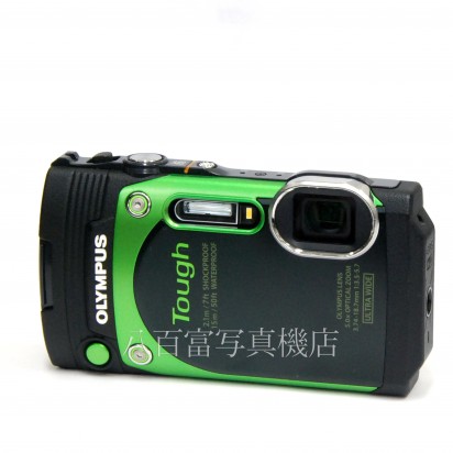 【中古】 OLYMPUS STYLUS TG-870 Tough GRN オリンパス スタイラス タフ グリーン 中古カメラ 33743