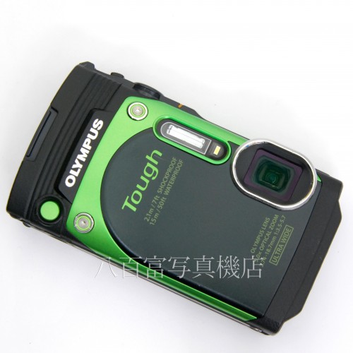 【中古】 OLYMPUS STYLUS TG-870 Tough GRN オリンパス スタイラス タフ グリーン 中古カメラ 33743