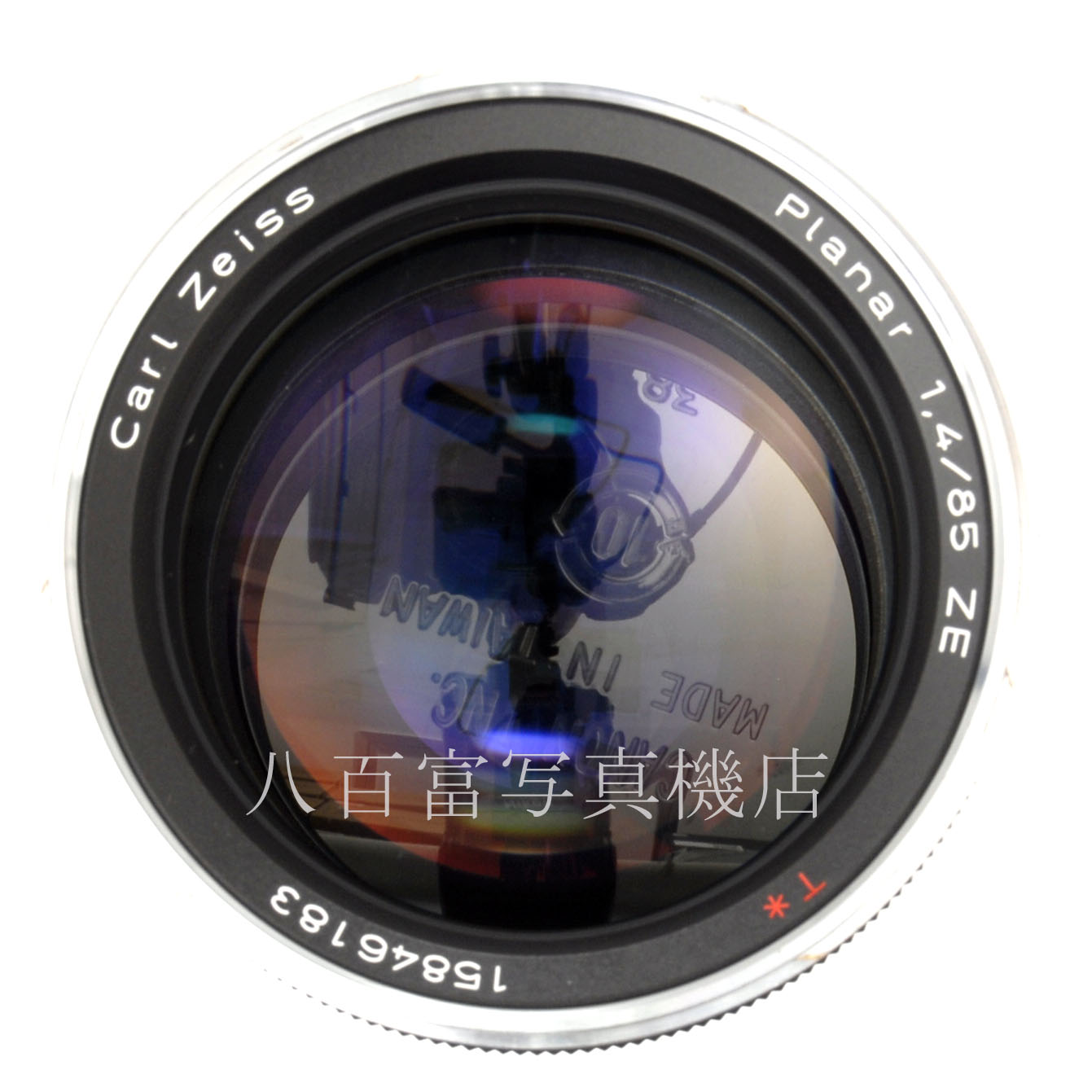 【中古】 カールツァイス Planar T* 85mm F1.4 ZF キヤノン EOS 用 Zeiss プラナー 中古交換レンズ 63791